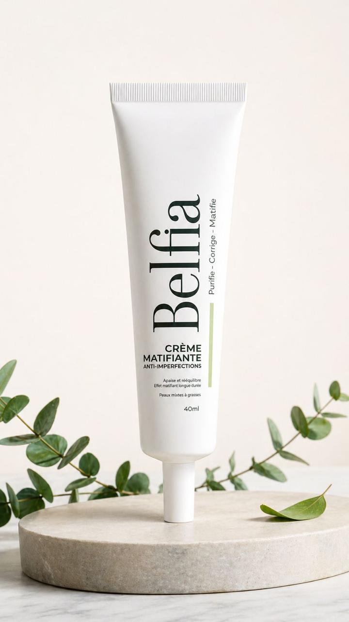 BELFIA Crème Matifiante Anti-Imperfection